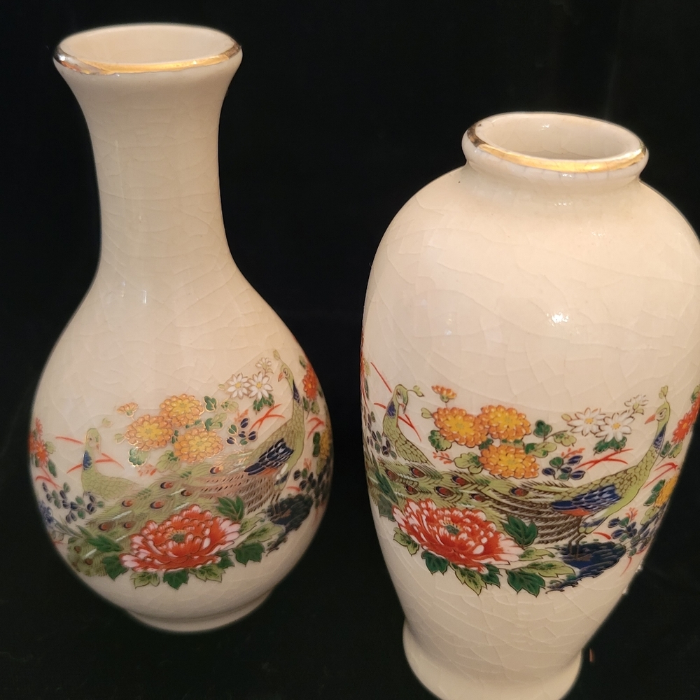 Japanese Sato Gordon Collecton Bud Vases. - Picture 8 of 11